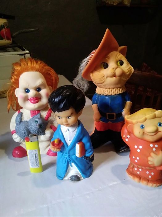 Продам игрушки СССР. Резиновые, пластиковые и колкий пластик.