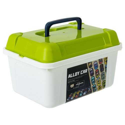 Комплект колички в куфар – 50 броя с pull-back механизъм