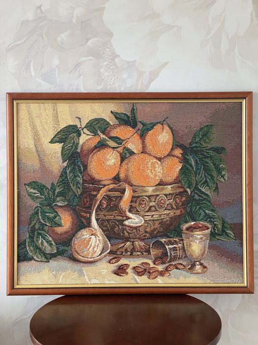 Картина гобелен в багете