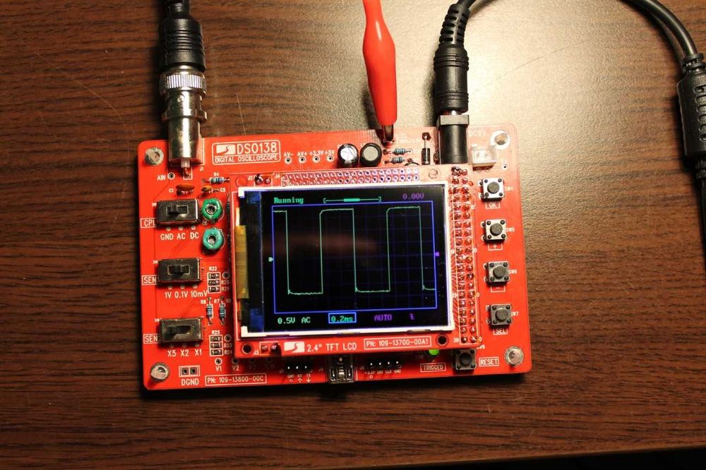 procesor sunet boxa Osciloscop LCD color ( kit sau montat ) !