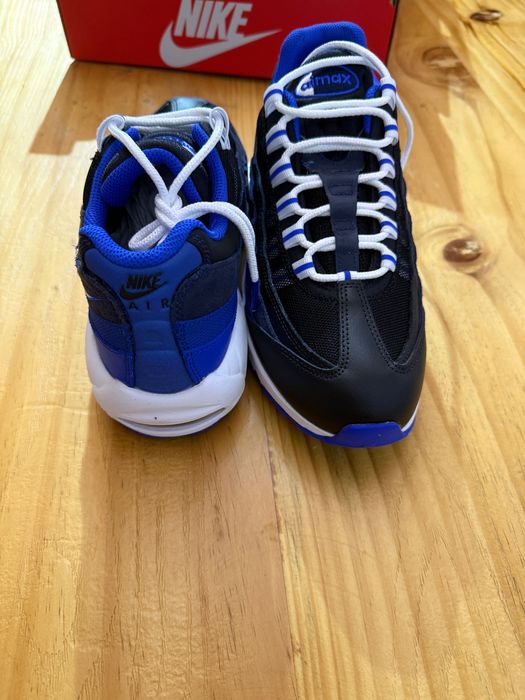 Nike Air Max 95 Black/ White-Tm Royal-Deep Royal Blue