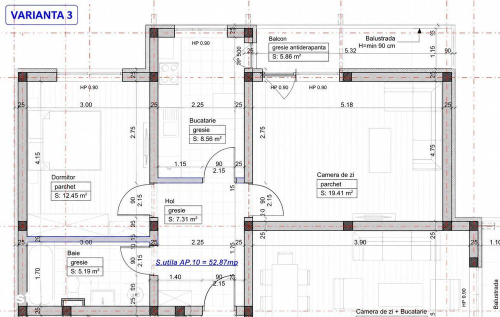 COMISION 0%|Apartament 2 camere | 53 mp | Giroc | Parcare Inclusa