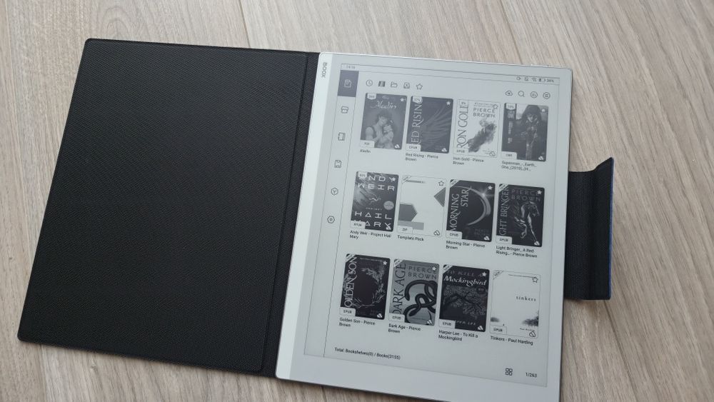 Onyx Boox Go 10.3 – ca nou + husă + stylus + 3000 cărți