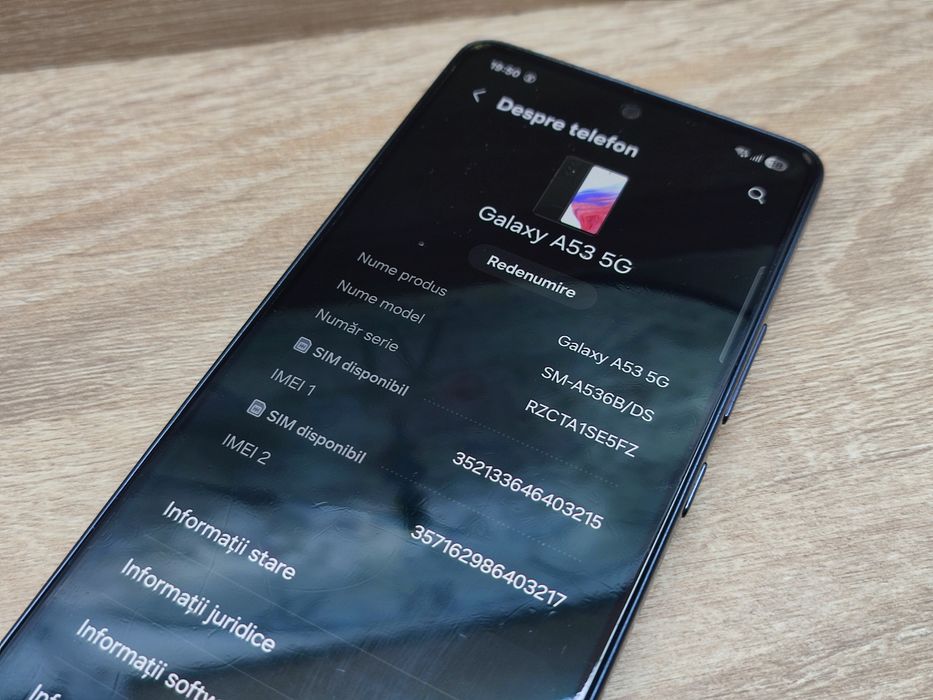 Samsung Galaxy A53 5G 128GB 6Gb RAM Oferta 450 LEI