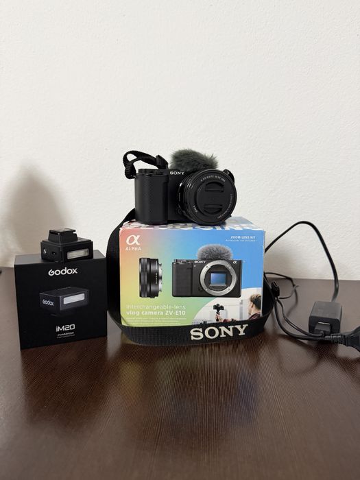 Sony ZV-E10 kit complet