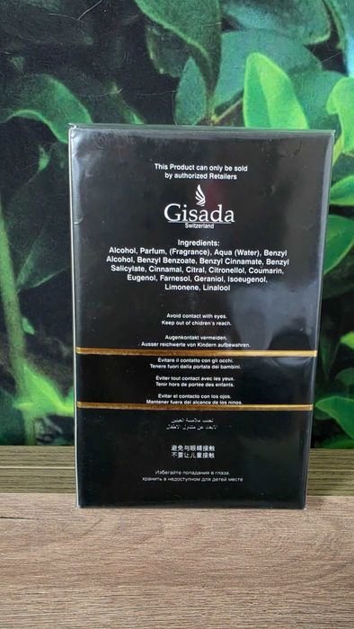 Apa de parfum Gisada Ambassador intense, 100 ml, edp, nou, barbat, sigilat