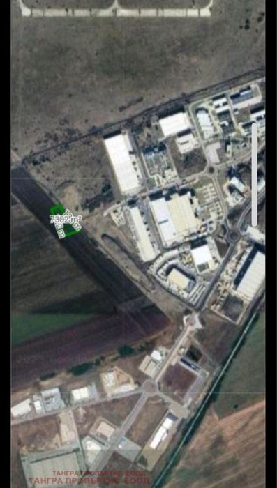 Продавам индустриалвн имот 7302кв.м. в Индустриална зона гр. Божурище.