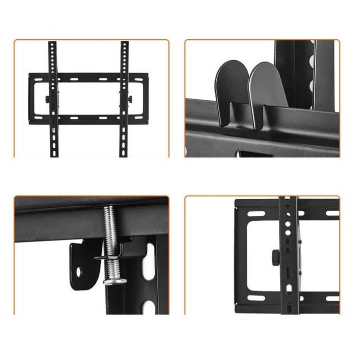 Универсална стойка за телевизор с екрани от 26 до 55 инча Цвят – черен