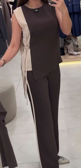 Брючный шикарный костюм