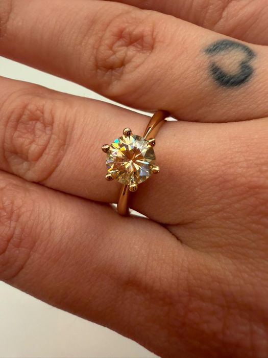 Inel Solitare diamant 1.10 ct