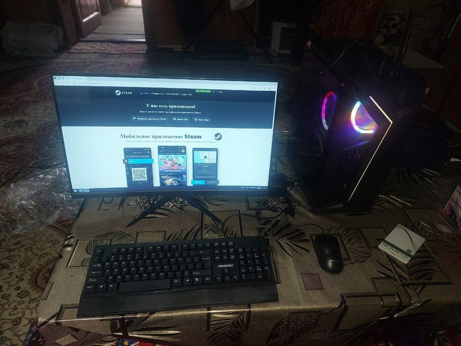 Kompyuter to'liq monitorlari bilan full sotladi
· Модель: Intel(R) Cor