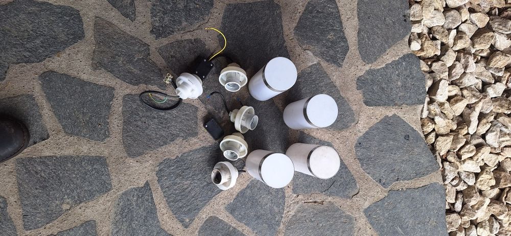 Abajur lampa curte oslo si dulii.