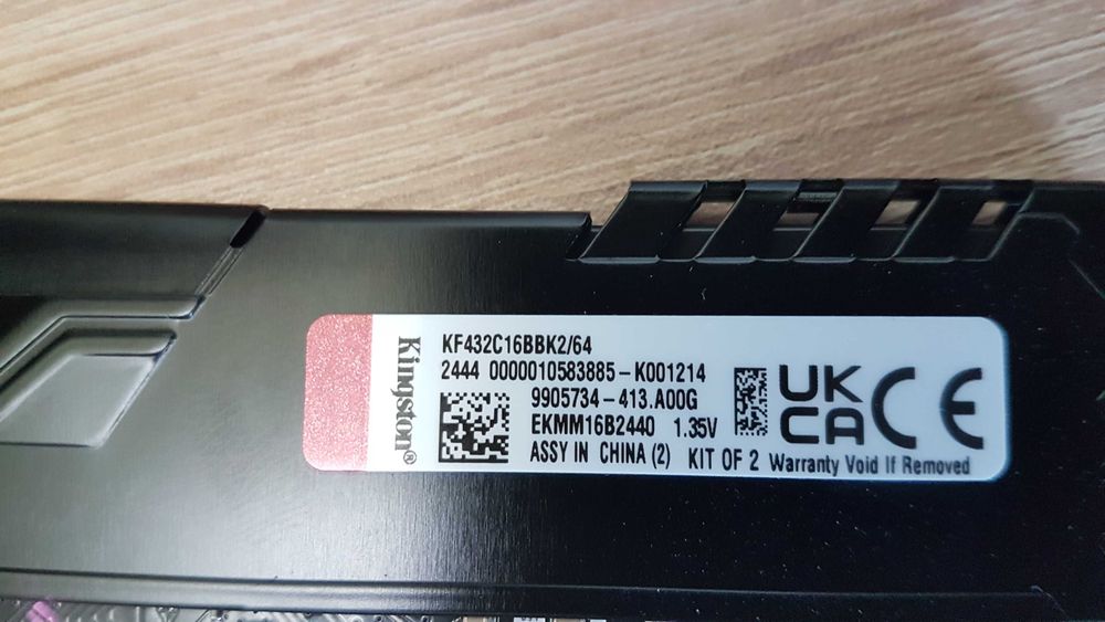 Kingston Fury Beast 2x32GB DDR4 3200 (KF432C16BBK2/64)