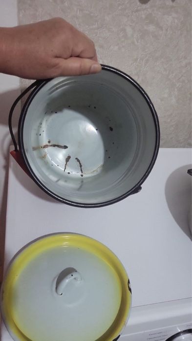 Бидончик эмалированый