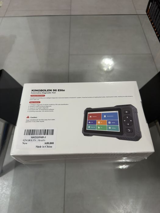 Tester Diagnoza auto Kingbolen S6 Elite 2025 • NOU / SIGILAT•