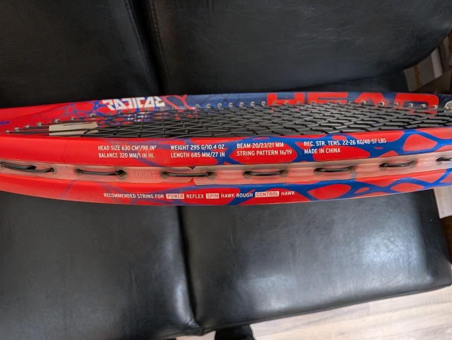 Тенис ракета Head Radical MP graphine 295 gr. Перфектна! Като нова