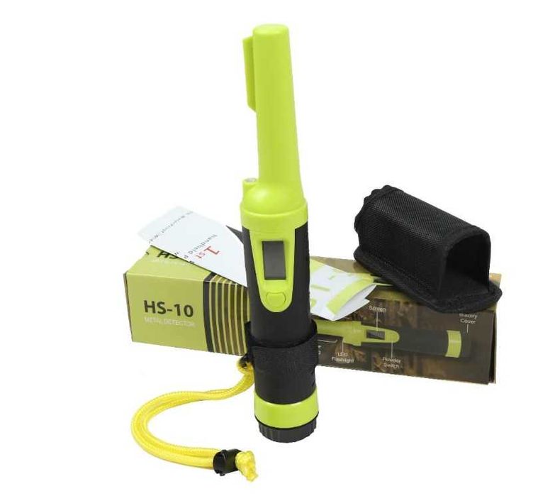 Водоустойчив Металдетектор HS10  Металотърсач Пинпойнтер + батерия