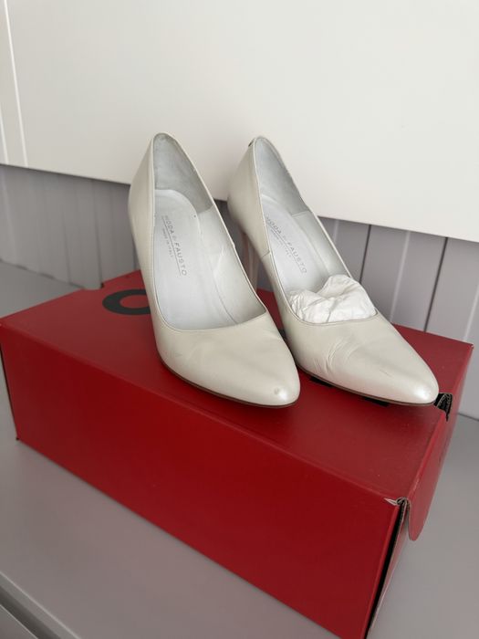 Белые туфельки от Moda di Fausto