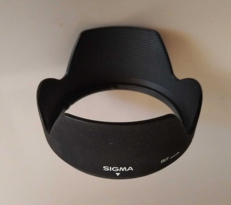 Sigma бленда на объектив