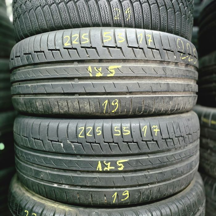2x 225/55/17 VARA CONTINENTAL 2019 Stare excelentă