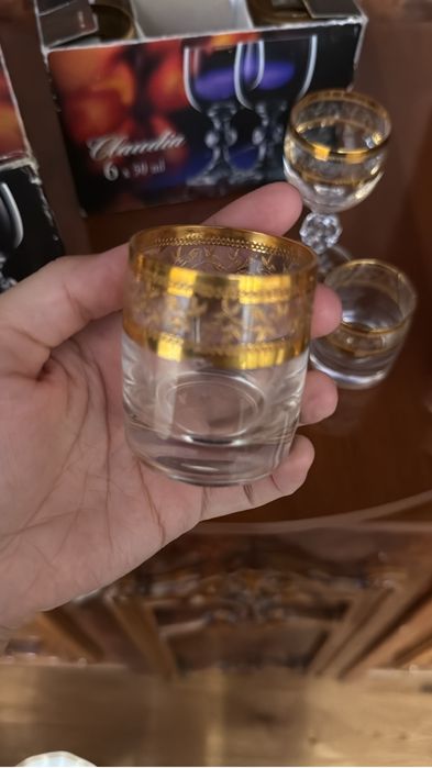 Продается стакан. Фужер. Рюмка. Хрусталь