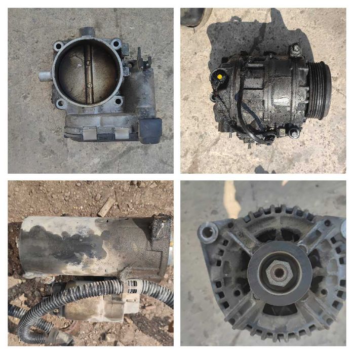 Дросел Динамо Стартер Компресор Mercedes W219 CLS500 E500 S500