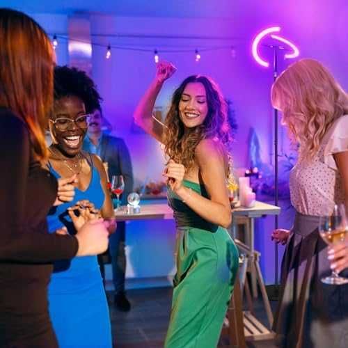 Нова Tisey Подова Лампа за Дневна с RGB CCT LED Подарък дом осветление