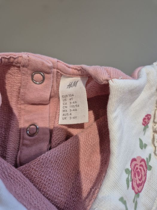 Set bluza cu guler si pantaloni H&M 104