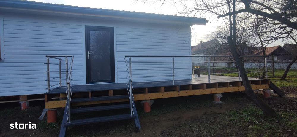Tiny House-cu/fara teren sat. Grid - 40 km de Brasov sau 15 km Fagaras