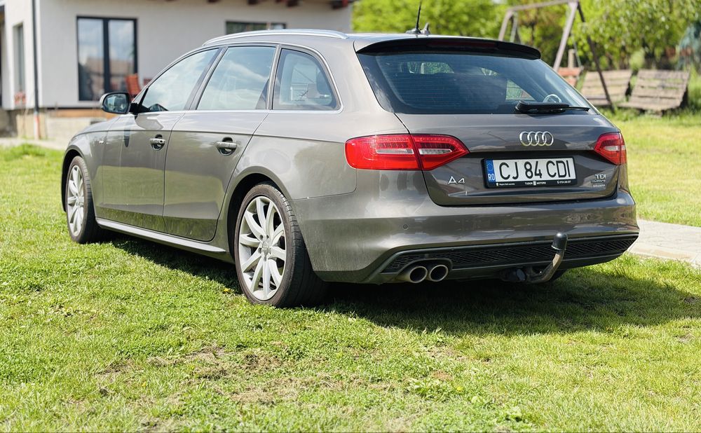 Audi A4 2015 - 2.0tdi Quattro 190cp - S-line - Schimb cu Suv Grand Cherokee/Toyota Landcruiser/Nissan Pathfinder