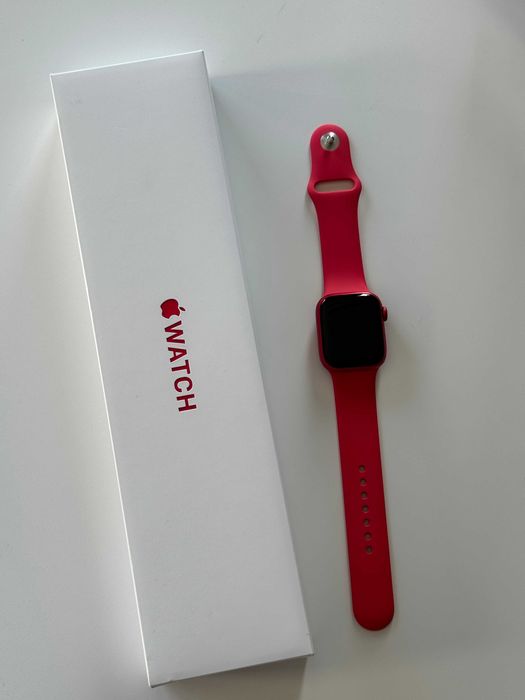 Apple Watch Series 8 Red 100% Battery