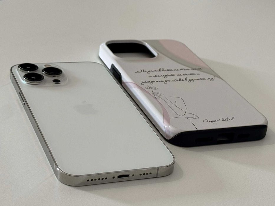 Бартер! Като НОВ! iPhone 13 Pro Max Silver (Бял)