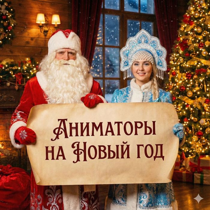 Дед мороз и Снегурочка на Дом,Садики,Школа,Трц