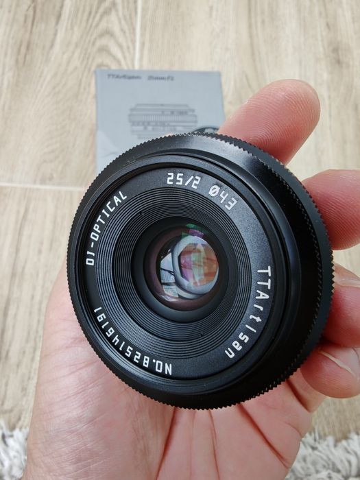 Obiectiv TTArtisan 25mm f/2 MF X-Mount Fuji