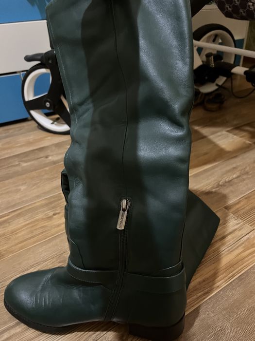 Сапоги кожаные Fabiani