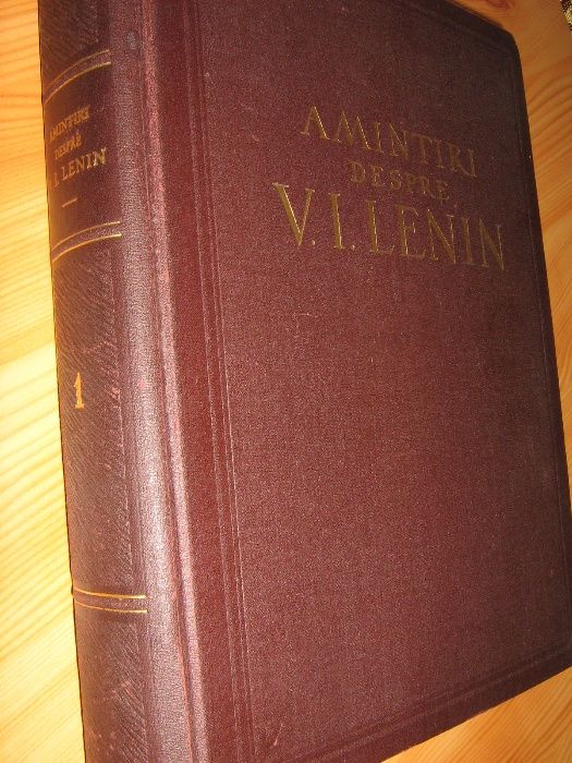 Amintiri despre Vladimir Ilici Lenin