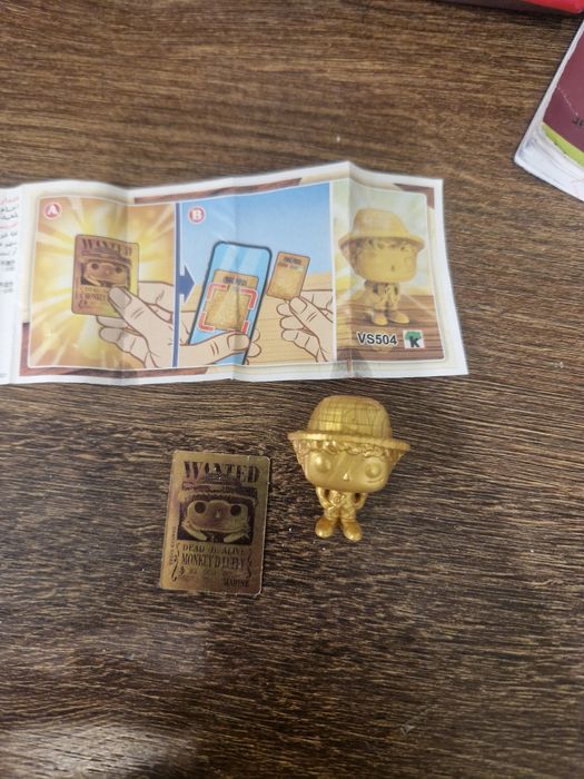 Продам фигурку  gold луффи vs504