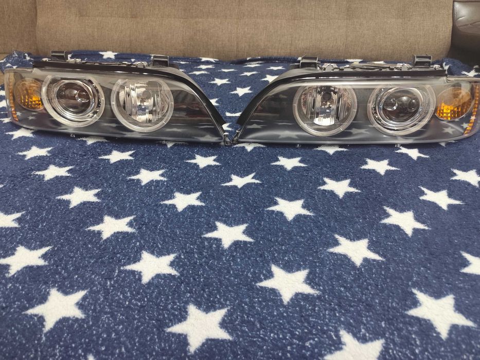 Hella фары рестайлинг BMW E39 BI led Laser
