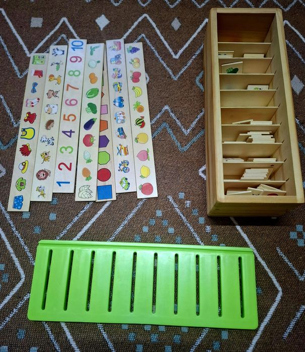 Joc educativ de sortare, asociere si clasificare