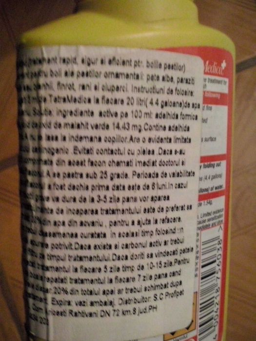 Solutie Tetra acvariu, medicament pesti aurii, pompa apa, Noi - Brasov