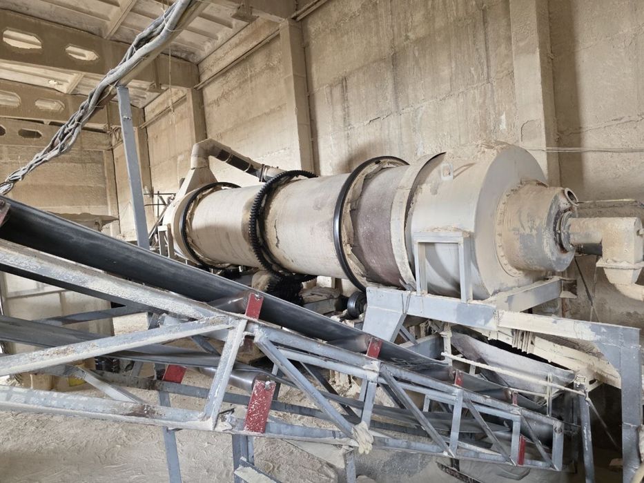 Қум цехи учун сушильный баробан сотилади