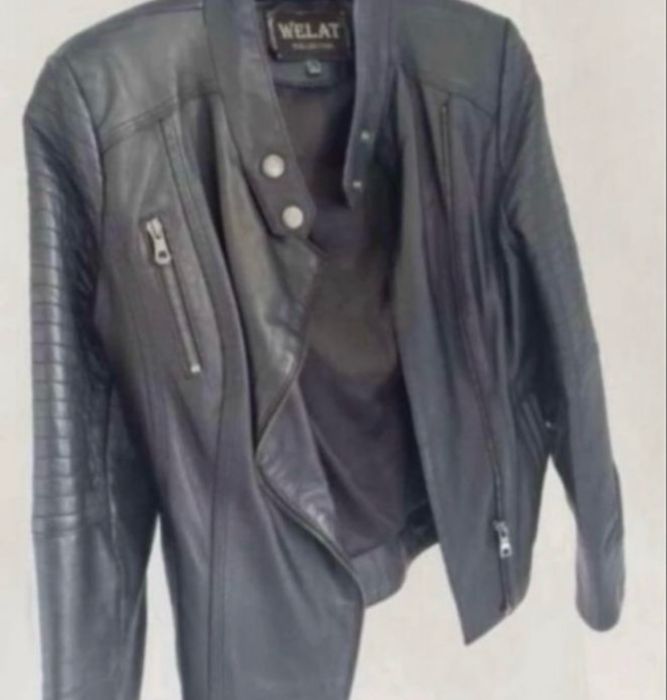 Куртка кожаная женская