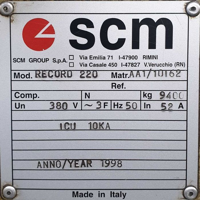 CNC Prelucrare lemn Record 220