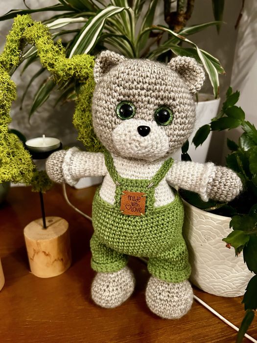 Плетена играчка Мече