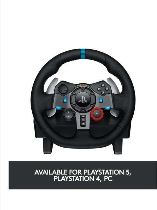 Volan Logitech Driving Force G29 pentru Playstation 5, Playstation 4, Playstation 3, PC