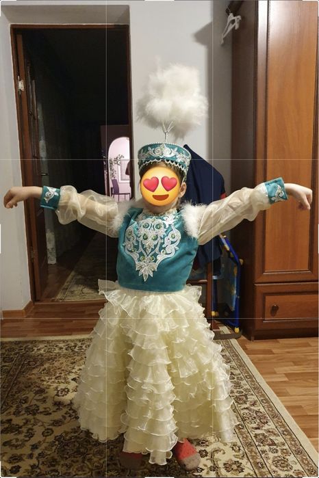 Национальное казахское платье