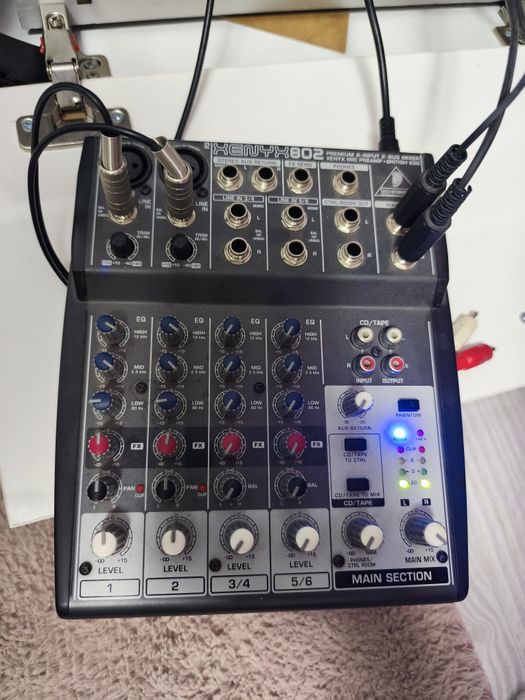 Mixer Audio Behringer XENYX 802