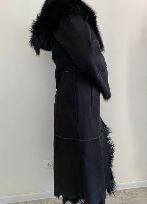 Черная дублёнка. Emitton Leather