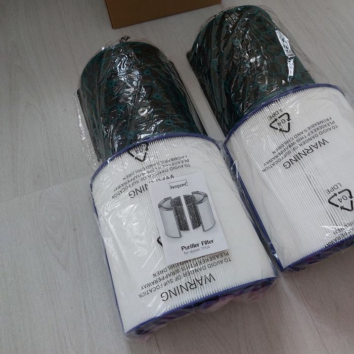 Пълен Комплект НОВИ Филтри за Dyson TP04 HP04 DP04 – HEPA + Активен Въглен