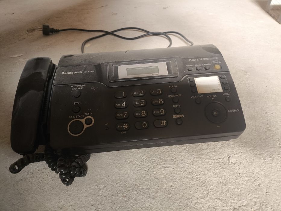 Факс Panasonic KX-FT934 на термобумаге / Панасоник Факс